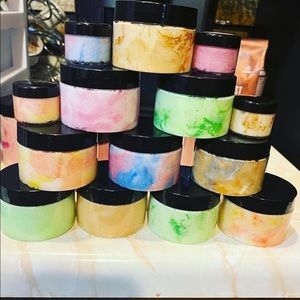 All-natural sugar scrubs!